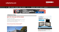 Desktop Screenshot of cafepharma.com